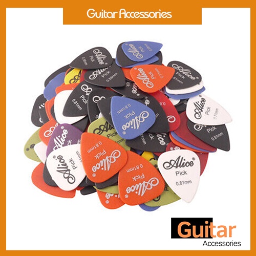Hộp Pick Guitar 100 Pick| Phím Gảy Guitar Điện, thùng| HCM