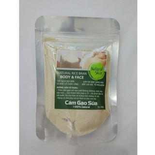Cám gạo sữa dưỡng da gói 100g