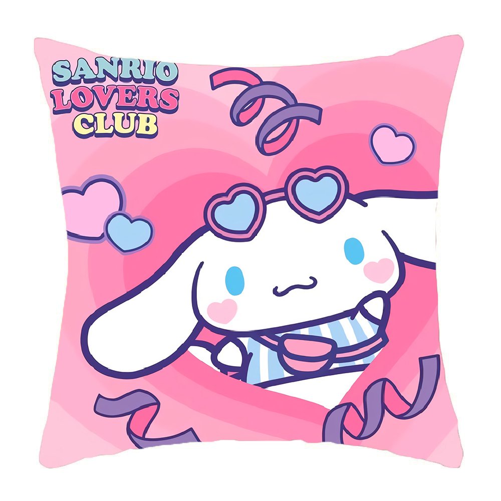 Gối in hình SANRIO LOVERS CLUB anime chibi gồm cả vỏ và ruột