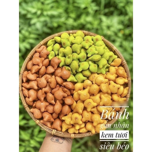 BÁNH GẤU NHÂN KEM THIÊN HỒNG