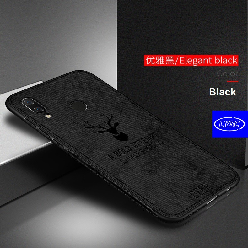Ốp điện thoại kết cấu vải cho Xiaomi Redmi 7