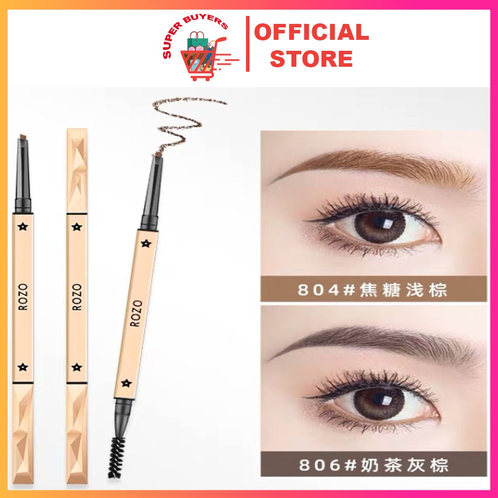 Chì kẻ mày Rozo Diamond thiết kế mạ vàng sang chảnh - Super Buyers | BigBuy360 - bigbuy360.vn