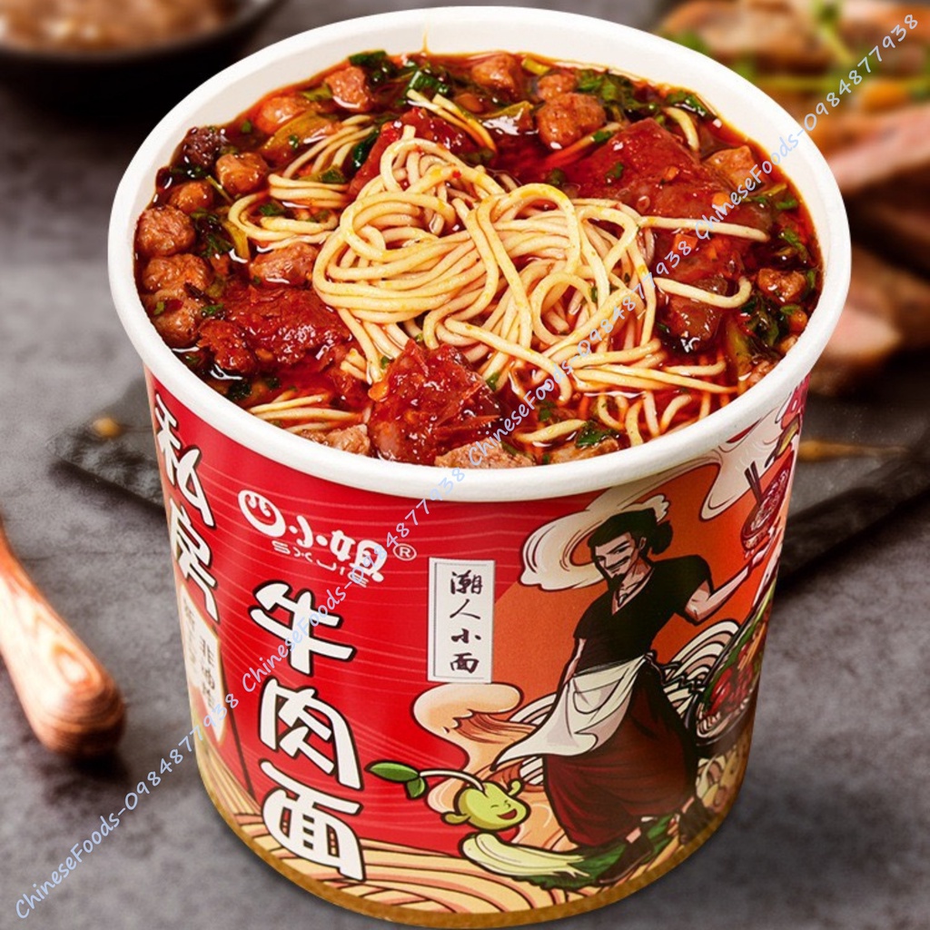 Mì Bò Trùng Khánh, Mì Trùng Khánh Sợi Mì Trứng, Mì Bò Ăn Liền