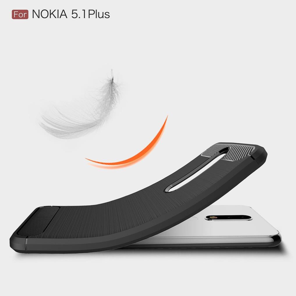 Ốp lưng chống sốc Nokia 5.1 Plus / Nokia X5 hiệu Likgus (chuẩn quân đội, chống va đập, chống vân tay) - Hàng chính hãng