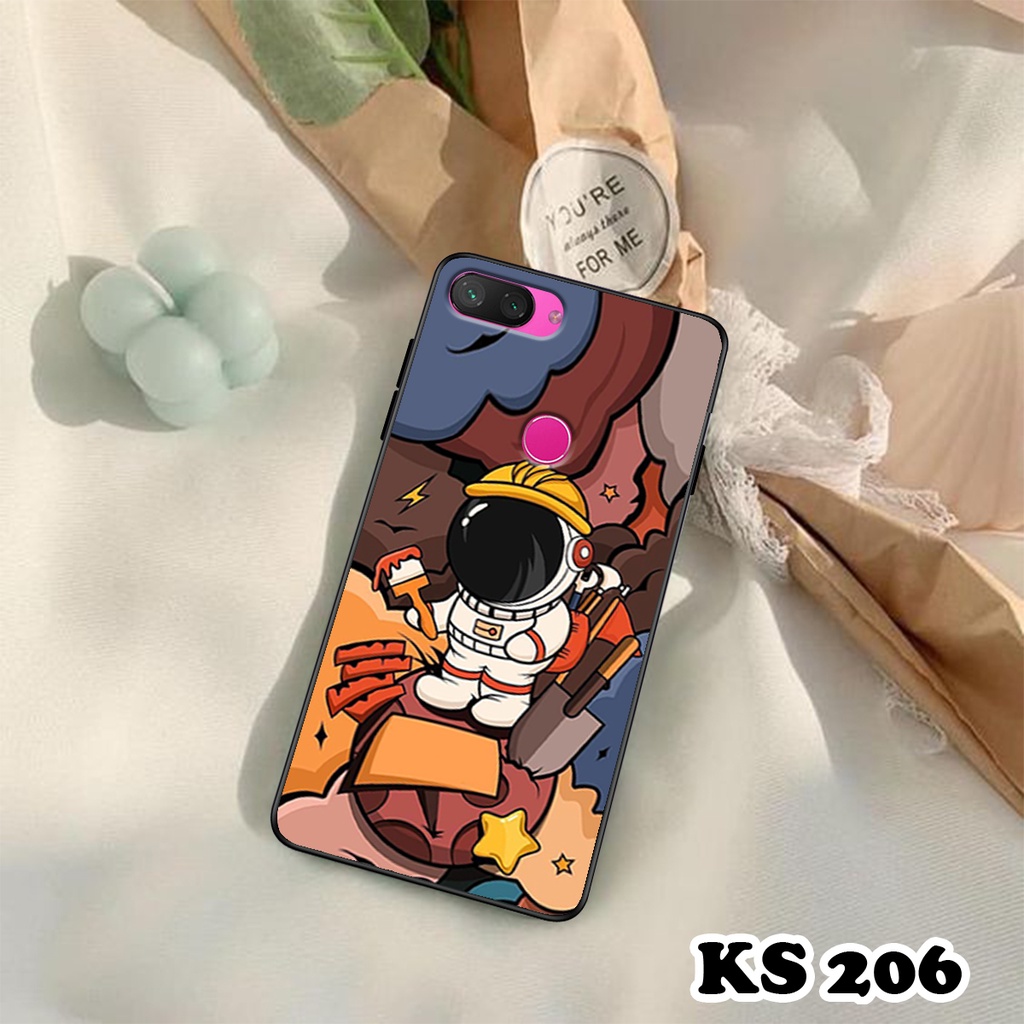 Ốp lưng Xiaomi Mi 8 - Mi 8 Lite - Mi 8 SE - Mi 9 - Mi 9 SE - Ốp in hình Phi hành gia cực hot