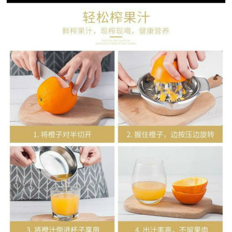 Vắt cam inox
