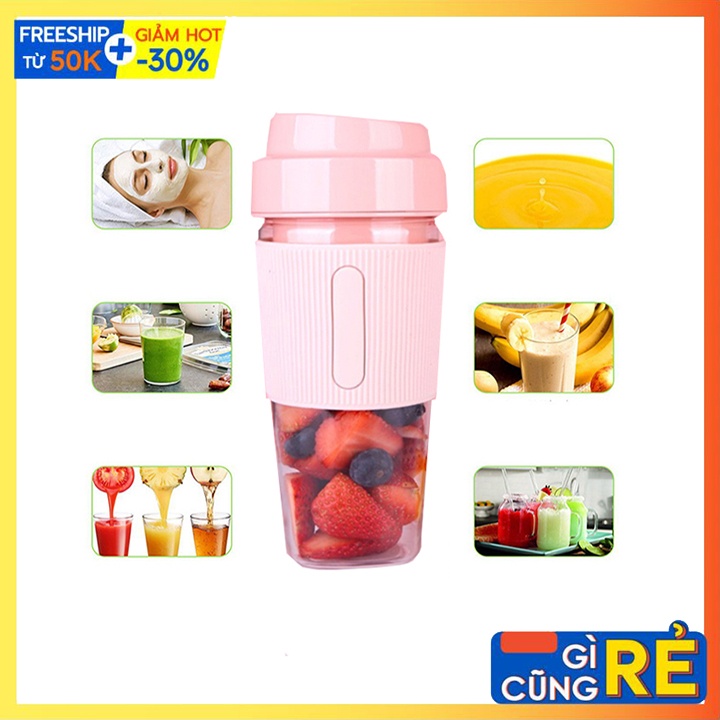 [CHÍNH HÃNG] Máy Xay Sinh Tố Đa Năng Cầm Tay Juice - Xay cực nhanh, cao cấp, an toàn