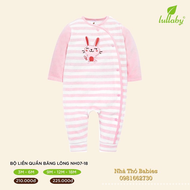 Bộ liền quần băng lông NH07-18_Lullaby