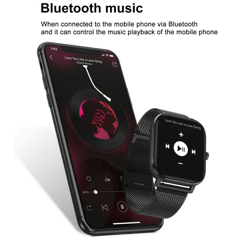 Đồng Hồ Thông Minh Dt35 Chống Nước Ip67 Kết Nối Bluetooth Theo Dõi Sức Khỏe Kèm Phụ Kiện