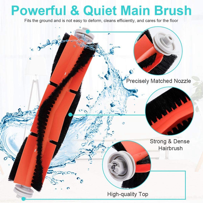 Bộ Phụ Kiện Thay Thế Dành Cho Rô Bốt Hút Bụi Roborock S6 S6 MaxV S6 Pure S5 S5 Max S51 E4 E35 E20 S50