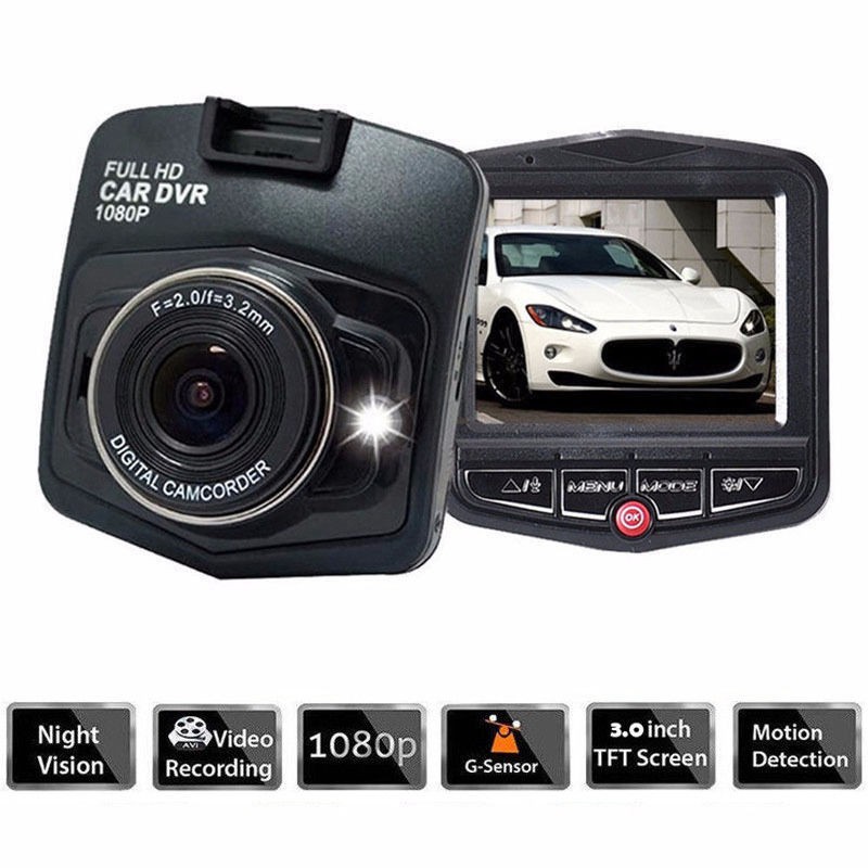 Camera Hành Trình Xe Hơi Hd 1080p Hỗ Trợ Quay Ban Đêm