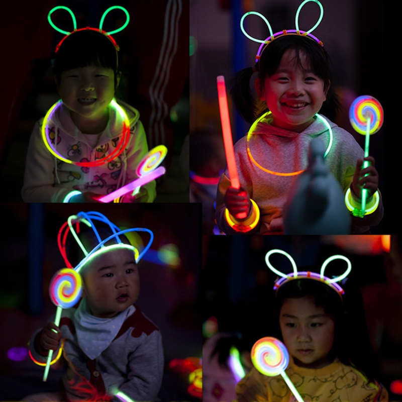 Gậy đồ chơi phát sáng hình cây kẹo mút mini thời trang trang trí đẹp mắt dành cho đầm công chúa trẻ em