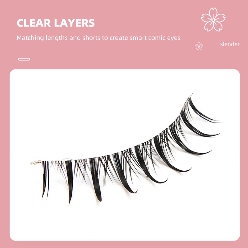 Lông mi giả FOREVERLILY tự dính không cần dùng keo tiện dụng