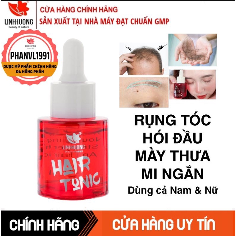 Hair Tonic -Chăm sóc Tóc gãy rụng, hói đầu, xơ, chẻ ngọn, dưỡng mày, dài mi