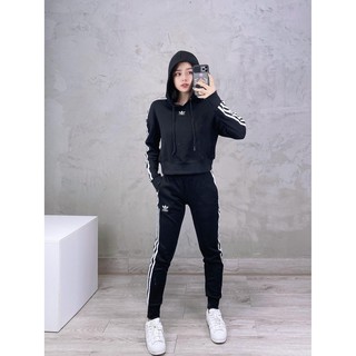 | Ảnh Thật | Áo Hoodies Das Dáng Croptop Basic