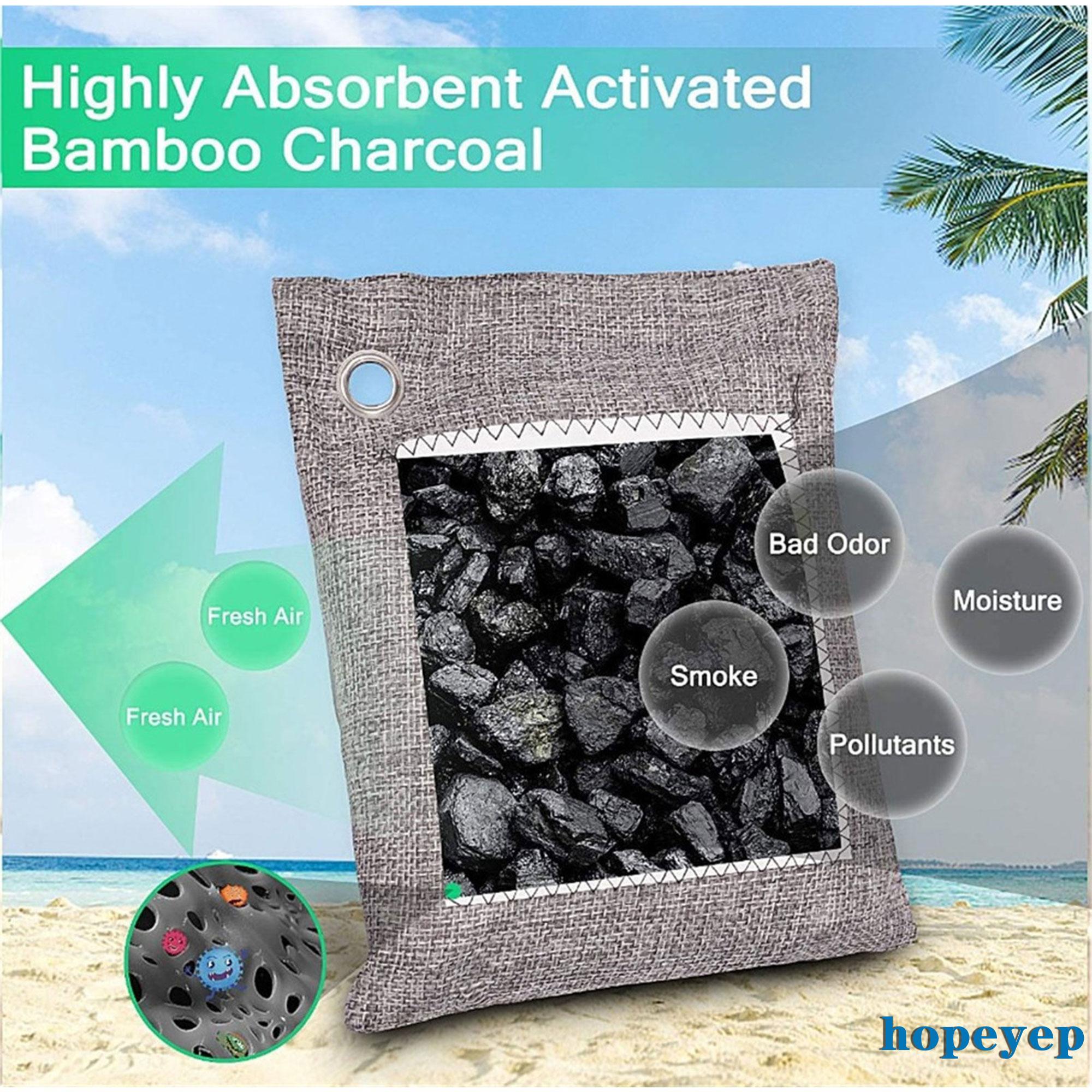 (Hàng Mới Về) Túi Than Tre Hoạt Tính Lọc Không Khí Dành Cho Giày / Tủ Quần Áo Tiện Dụng
