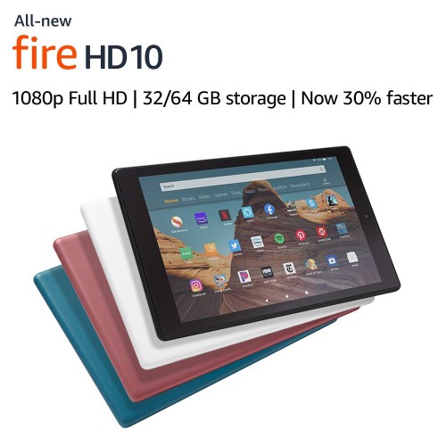 MÁY TÍNH BẢNG KINDLE FIRE HD 10 - 2019 - 32GB ( 9TH-GENERATION )