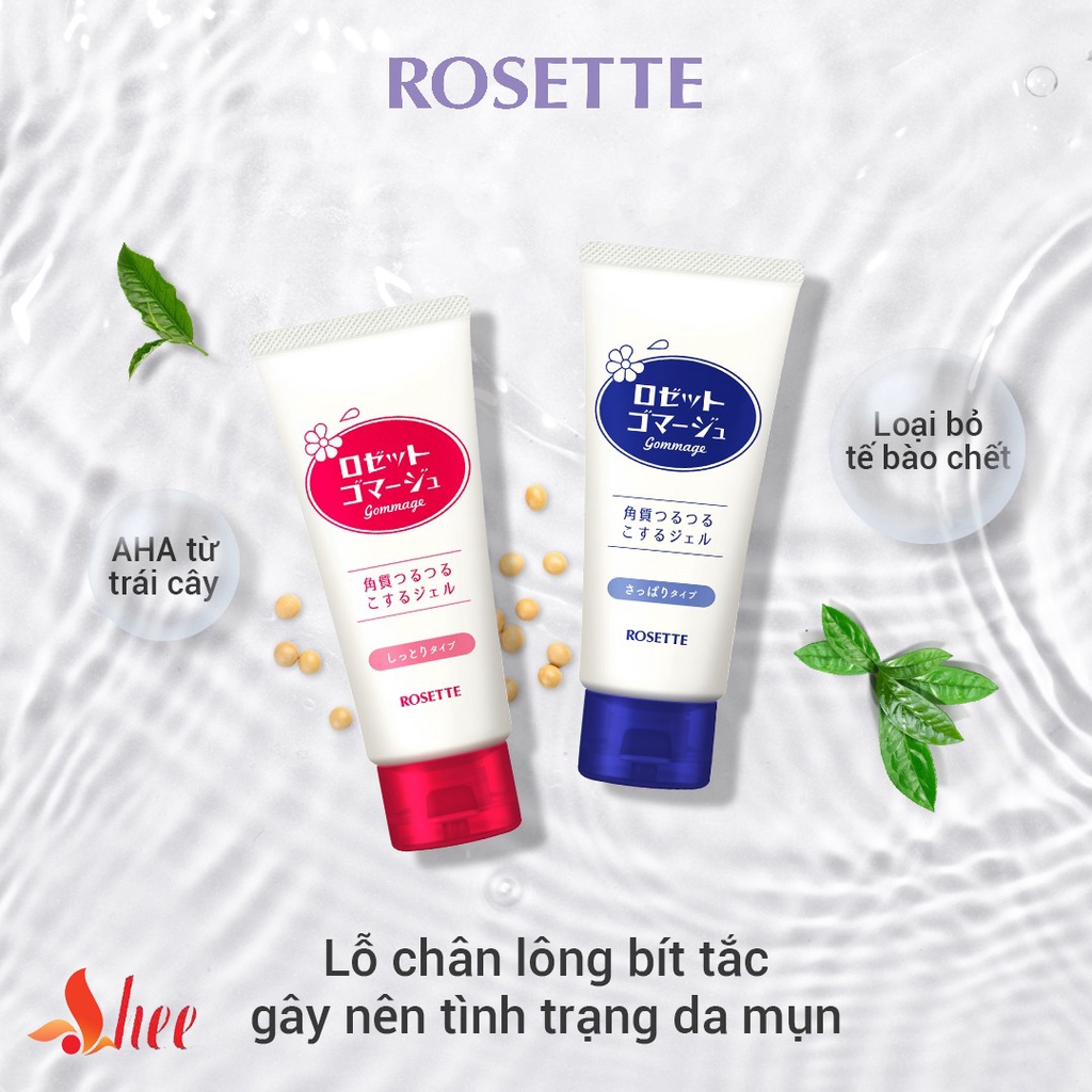 Tẩy da chết Rosette Peeling Gel