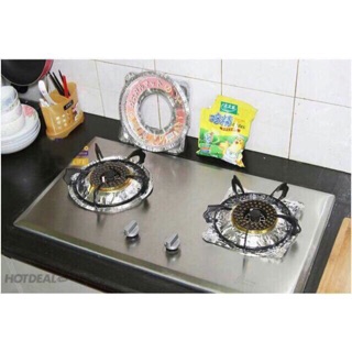 Set 10 Giấy Bạc Lót Kiềng Bếp Ga