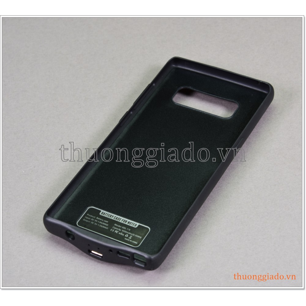Pin dự phòng Samsung Galaxy Note 8/ N950 kiêm ốp lưng bảo vệ, dung lượng 5500mAh