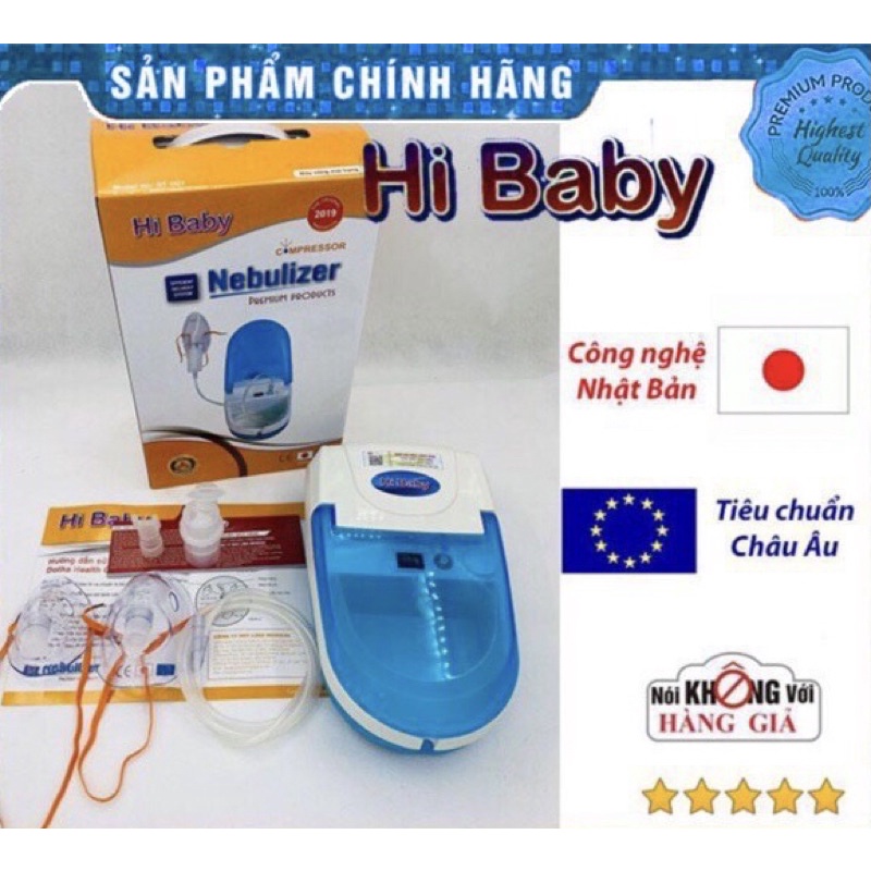 MÁY XÔNG KHÍ DUNG HIBABY BẢO HÀNH 5NĂM HÀNG CHÍNH HÃNG