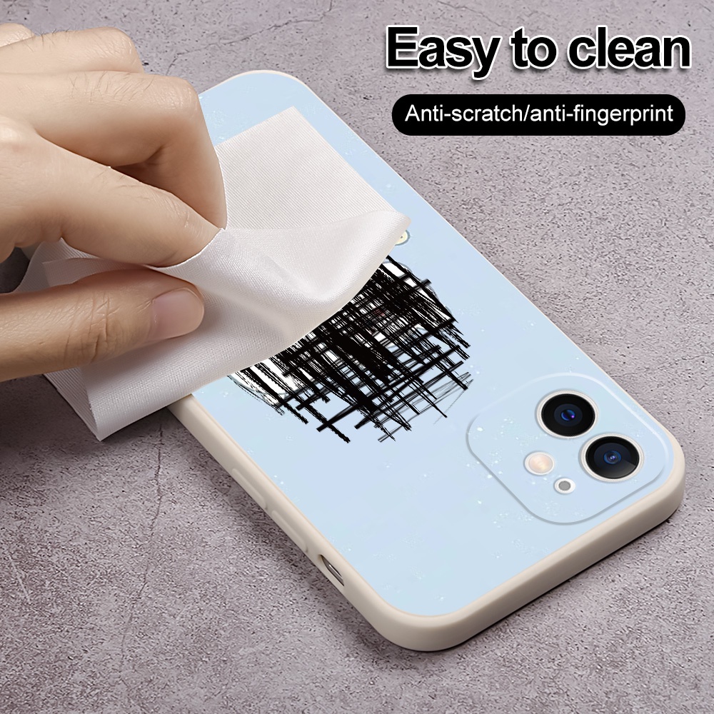 Ốp Điện Thoại Vẽ Hình Chú Cún/Trái Cây Màu Xanh Dương/Trắng Chống Rơi Cho Samsung Galaxy A7 2018 A50 A30S A50S A30 A20 M10S A10S M01S