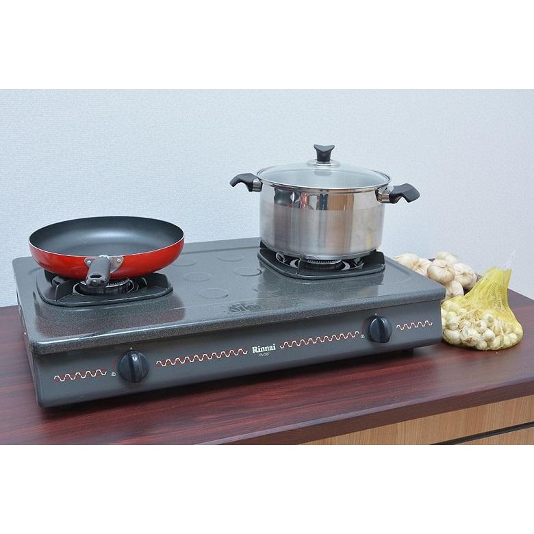 Bếp gas đôi Rinnai RV-287(G)N (Đen)
