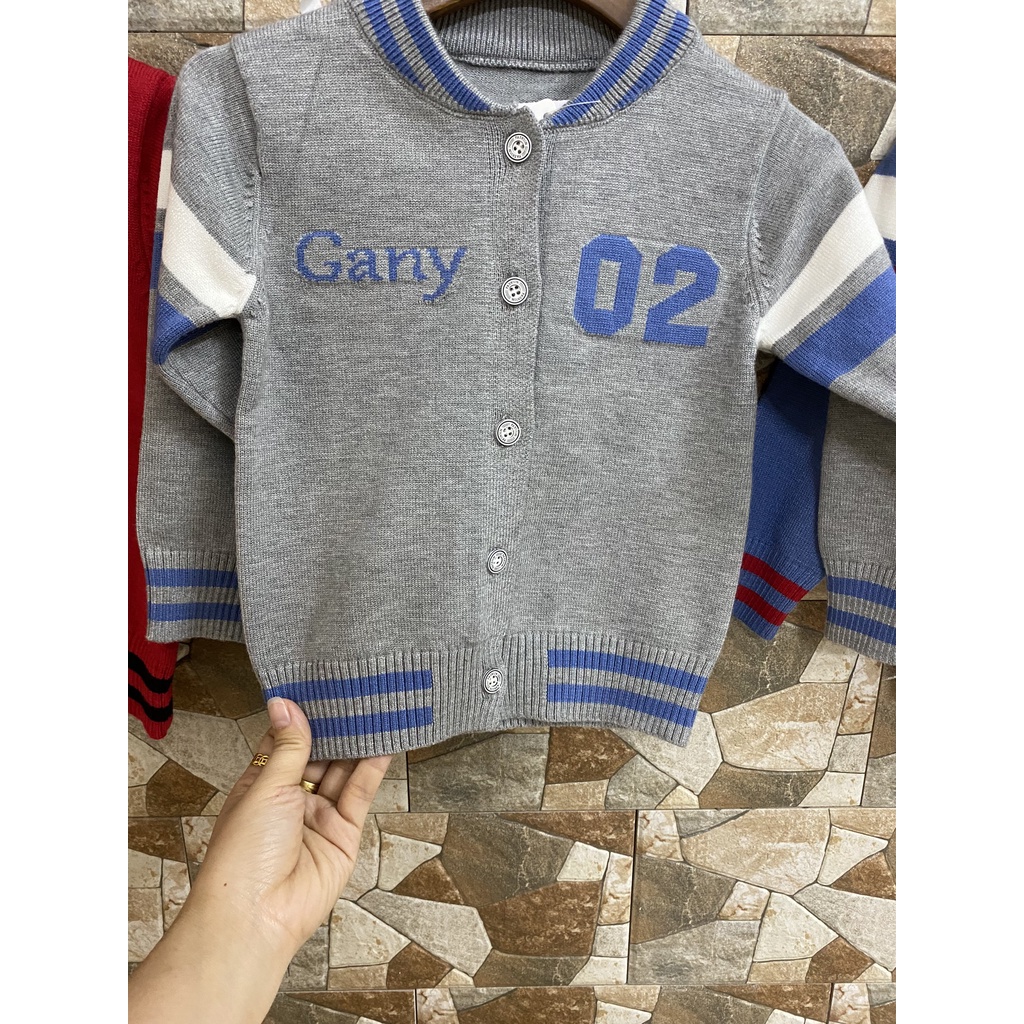 Áo Len Cardigan Bé Trai Nhiều Mẫu size 80-110(1-4 tuổi)
