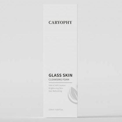 Sữa Rửa Mặt Caryophy Trắng Da Glass Skin Cleaning Foam 120ml