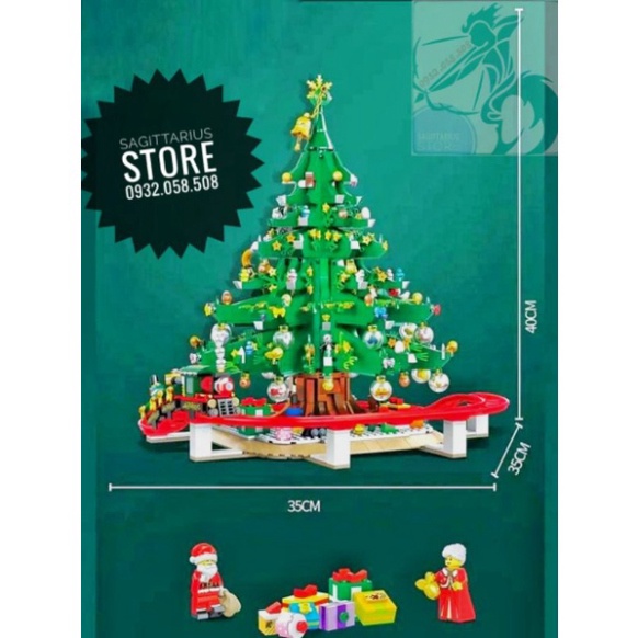 Lego SX 88013 Lắp Ráp Cây Thông Noel