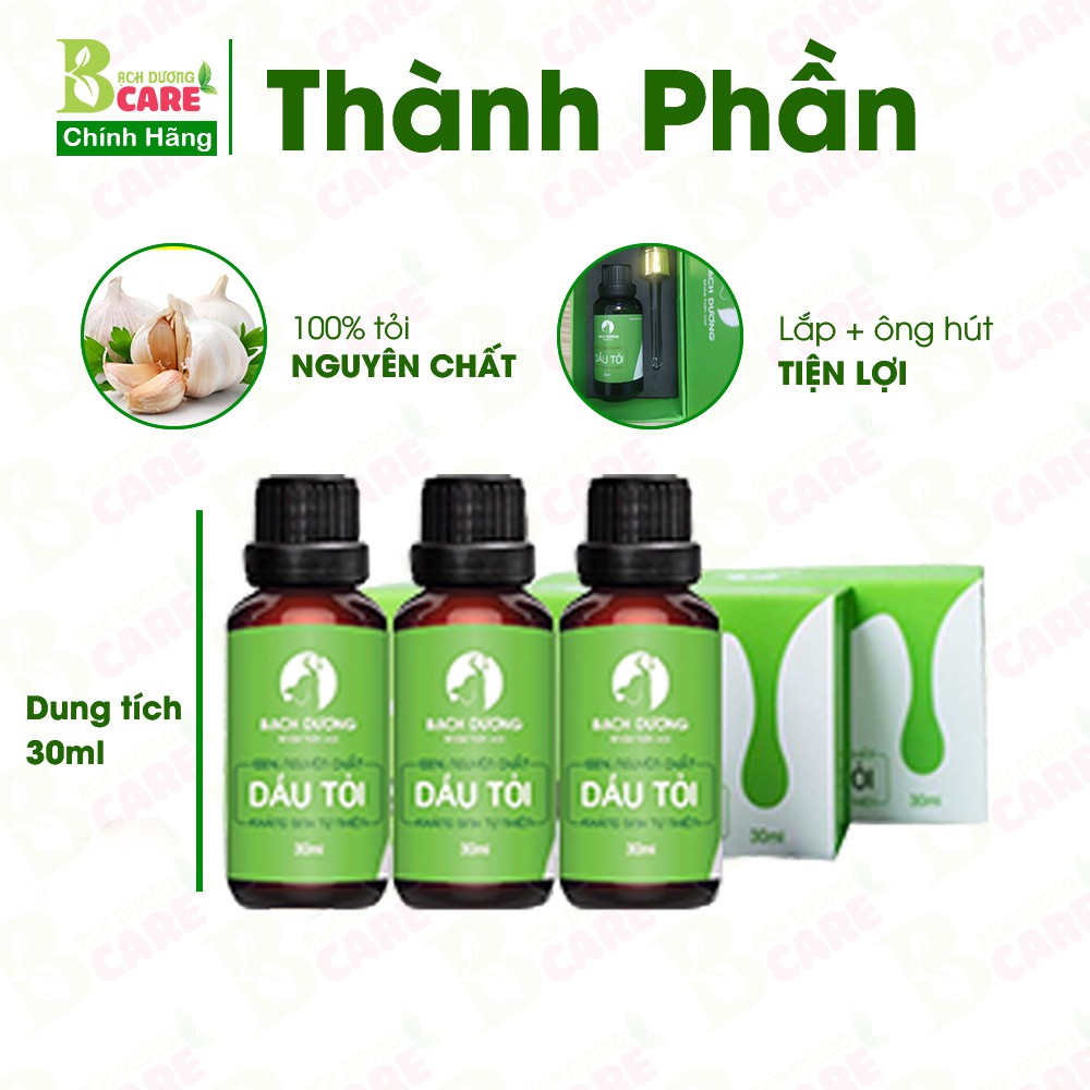 Dầu Tỏi Bạch Dương - Kháng Sinh Tự Nhiên - 30ml | BigBuy360 - bigbuy360.vn