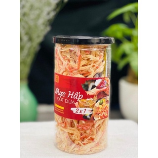 Mực xé sợi hấp nước dừa 200g