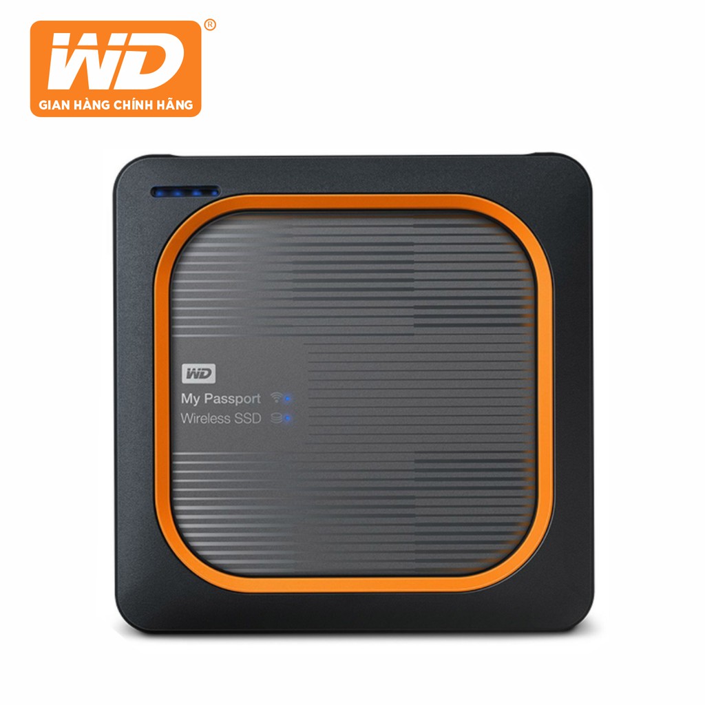 Ổ cứng SSD Di Động WD My Passport Wireless 500GB - WDBAMJ5000AGY-PESN - Hàng Phân Phối Chính Hãng