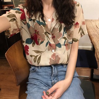Áo hoa vintage