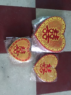 Chữ hỷ decan 10c trang trí cưới hỏi-wedding có keo