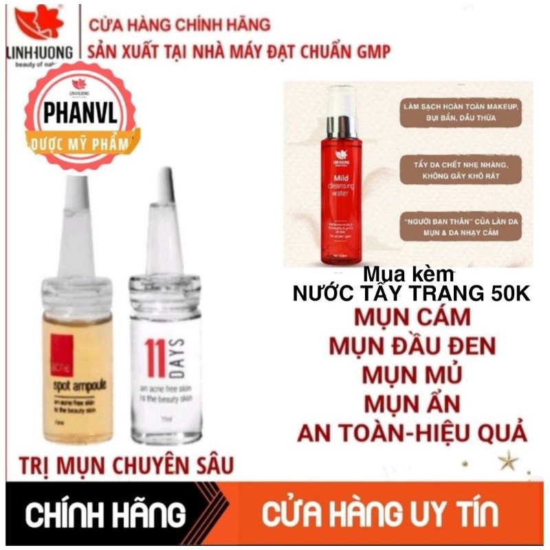 [CHÍNH HÃNG] BỘ GIẢM MỤN, NGỪA MỤN PURITY SKIN mua kèm Nước Tẩy Trang