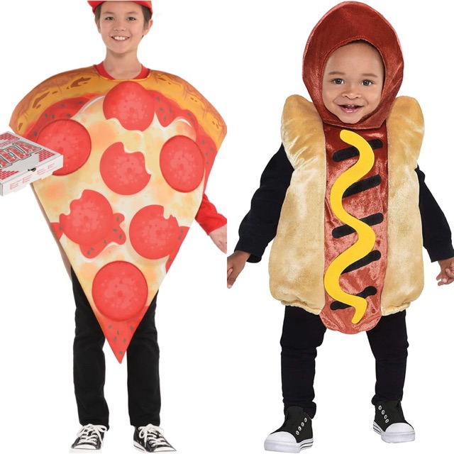Trang phục hoá trang Pizza - Hotdog