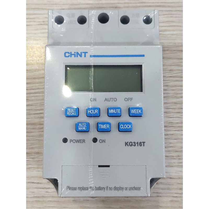 Bộ hẹn giờ timer thời gian thực KG316T Chint