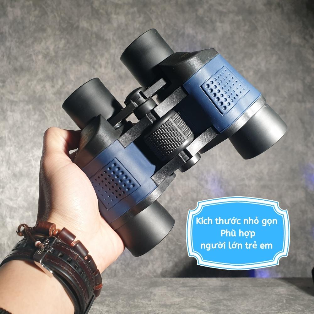 Ống nhòm 2 mắt Coated Optics 60x60 cao cấp chính hãng quân sự mini giá rẻ chuyên dụng săn ong du lịch cắm trại