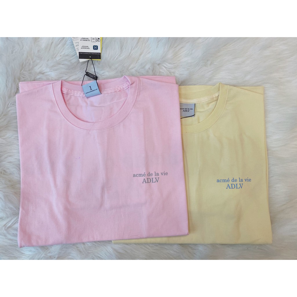 Áo thun cao cấp Acme De La Vie ADLV chính hãng Hàn Quốc Auth Mẫu Basic tee