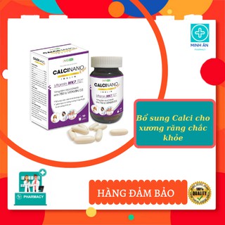 CALCI NANO MK7 VITAMIN D3 - BỔ SUNG CALCI CHO BÉ, CHO MẸ VÀ CHO NGƯỜI GIÀ