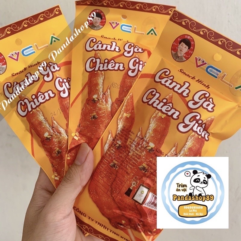 Snack bim cánh gà chiên giòn Vela