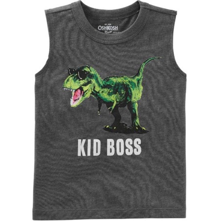 Áo thun sát nách Oshkosh cho bé trai 6m-14T AT160K