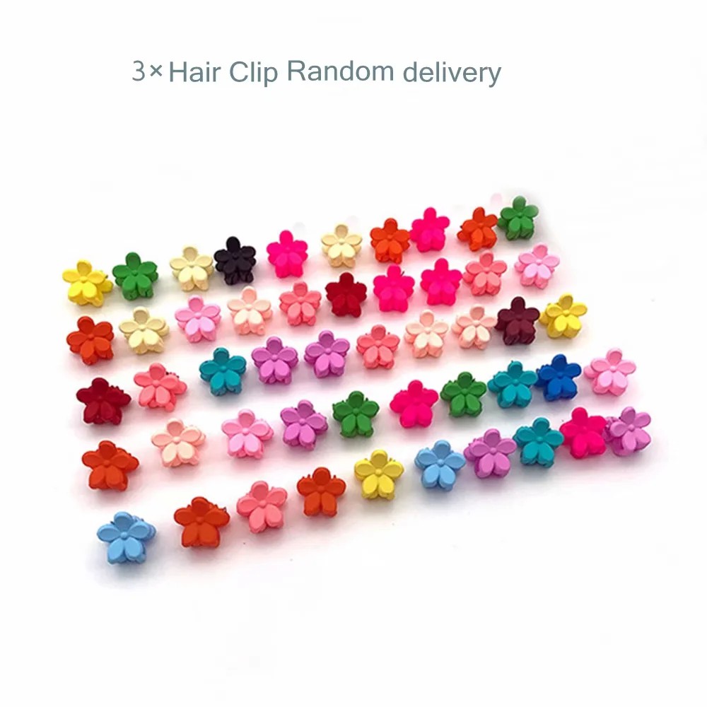 Set 3 Kẹp Tóc Hình Hoa Dễ Thương Dành Cho Bé Gái