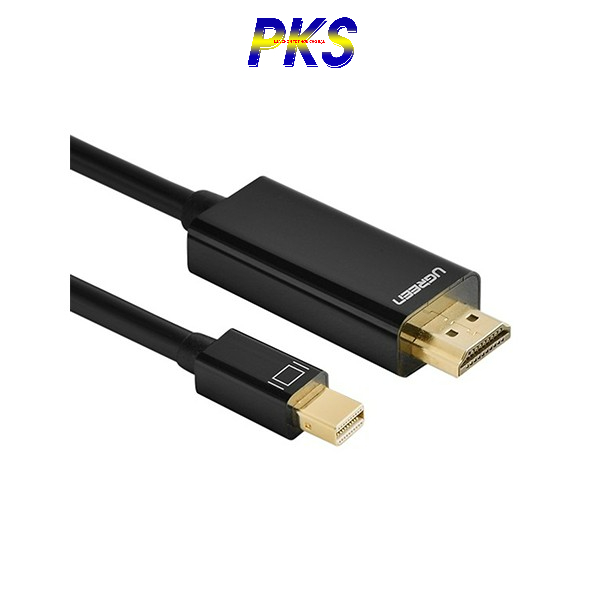 Cáp Mini Displayport To HDMI Dài 2M UGREEN 10435 - Thunderbolt To HDMI - Hàng Chính Hãng - 10435