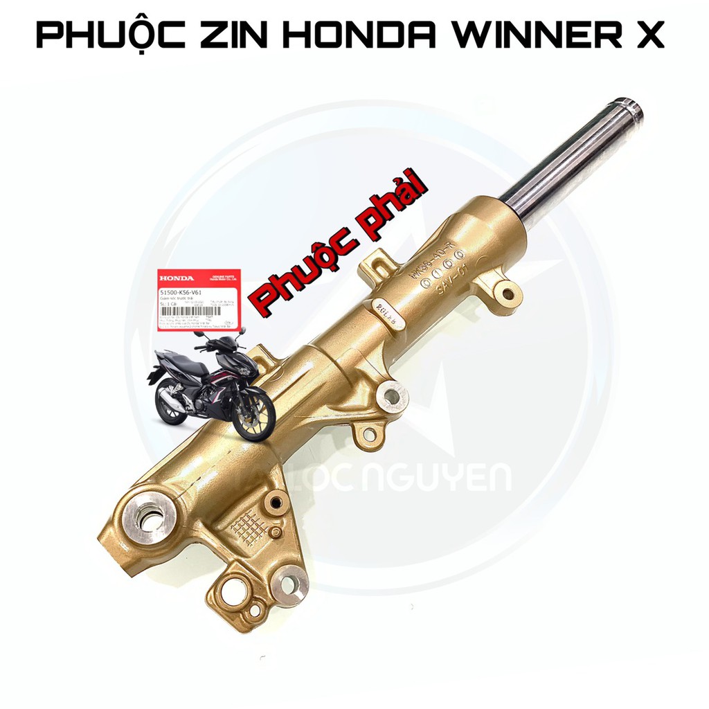 PHUỘC CHÍNH HÃNG CHO HONDA WINNER X