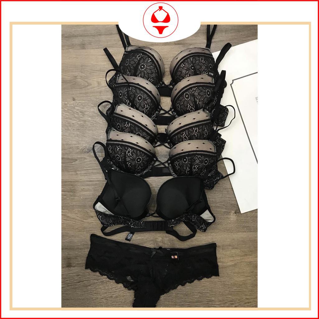 BỘ ĐỒ LÓT VICKY REN 💥SIÊU NÂNG  💥set nội y mút kép đẩy ngực.phom ngực tròn siêu tạo khe. | BigBuy360 - bigbuy360.vn