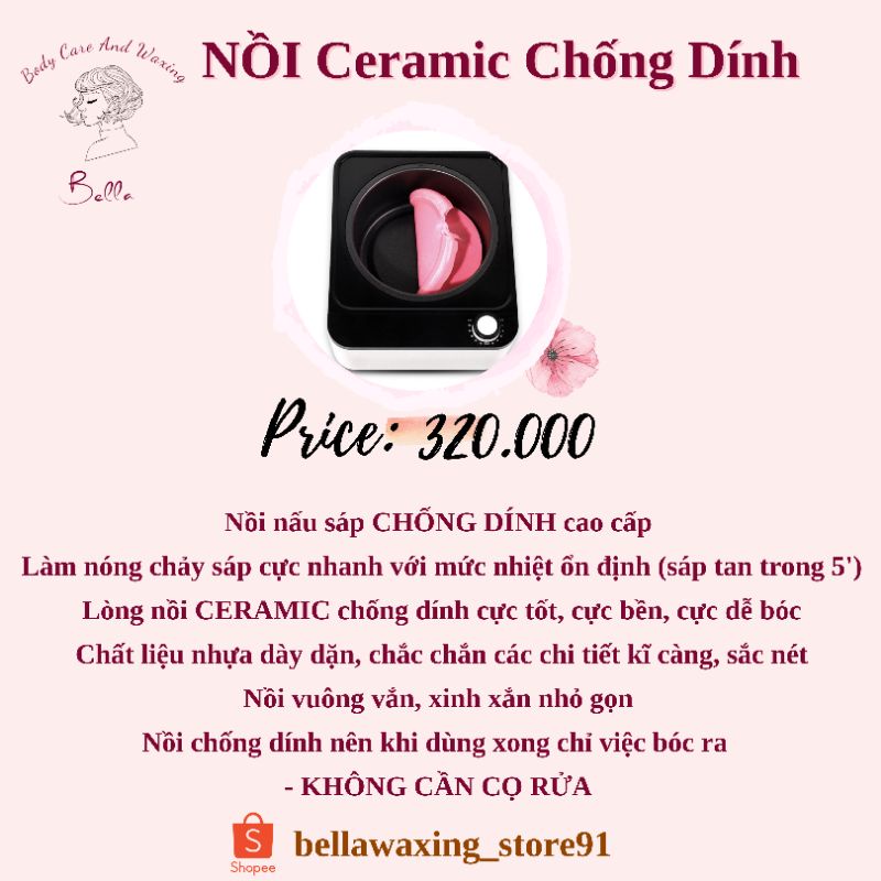 Nồi Nấu Sáp Waxing Chuyên Dụng