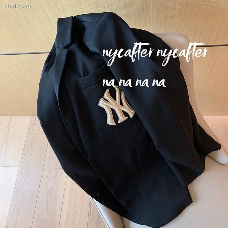 Áo khoác vest màu đen dáng rộng phong cách Hàn Quốc thanh lịch thời trang xuân thu 2021 cho nữ | BigBuy360 - bigbuy360.vn