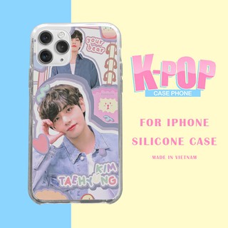Ốp điện thoại BTS Taehyung your bear cho Iphone 7/7Plus/8/8Plus/X/Xs/Xs Max/11/11 Promax/12/12 Promax BLUTAE0065